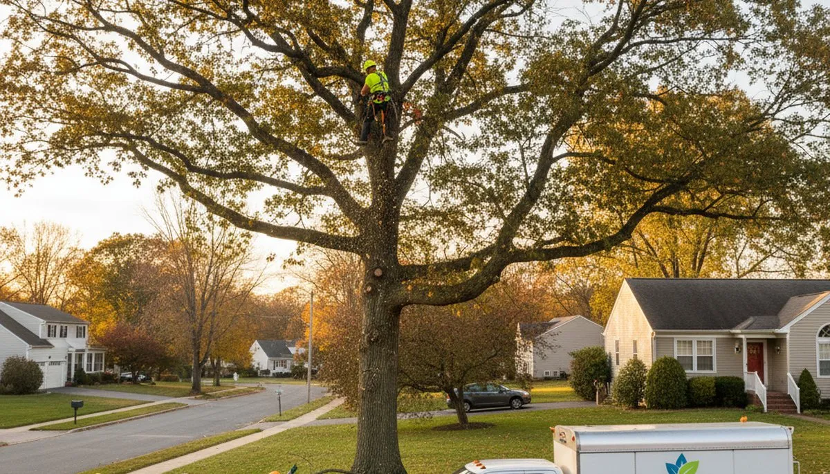 Professional tree removal service in Cherry Hill, NJ by certified arborists
