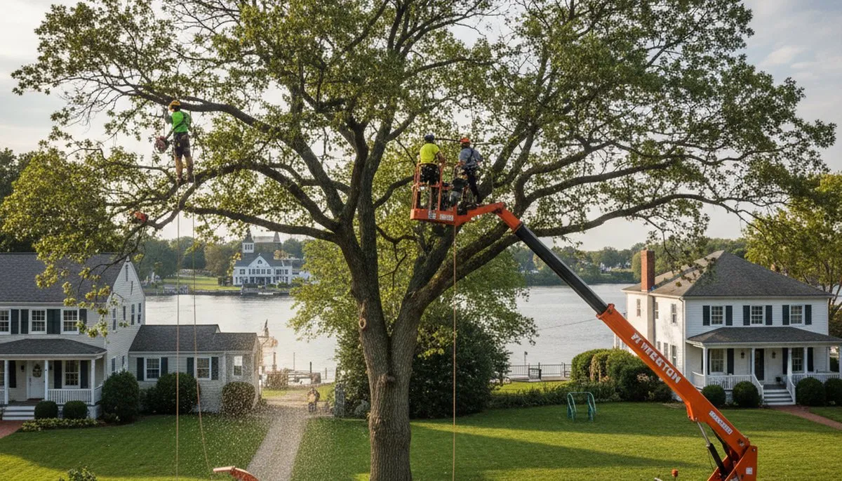 Professional tree removal service in Cherry Hill NJ by local certified arborists